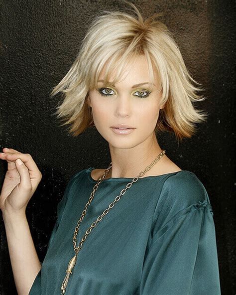 photos of short hairstyles for fine hair|short haircuts for fine thin hair.